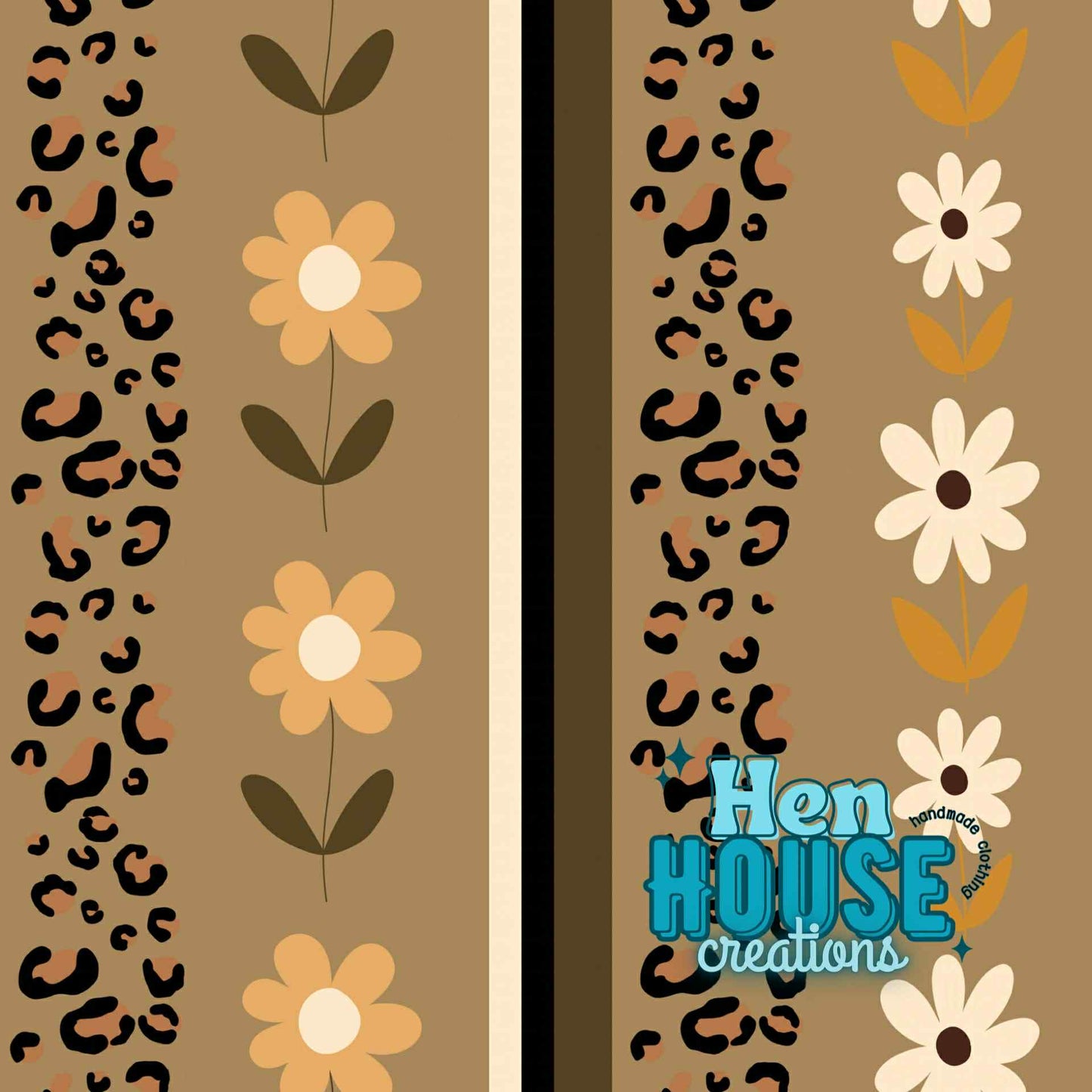 BIG KID Boho Wild Floral Stripes