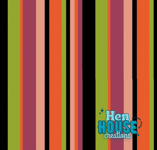 BIG KID Halloween Stripes